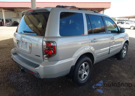 2007 Honda Pilot Ex-L z USA, uszkodzony, nr VIN 2HKYF18647H500322